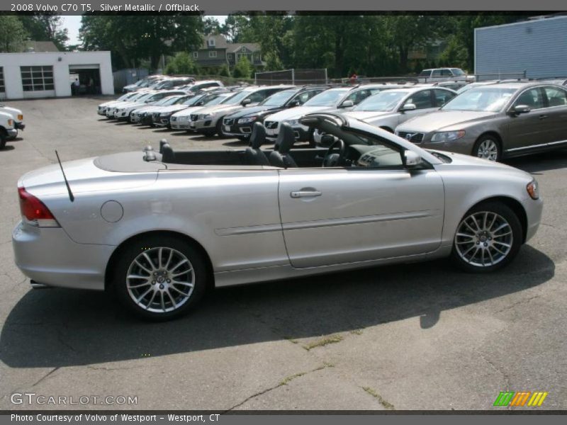 Silver Metallic / Offblack 2008 Volvo C70 T5