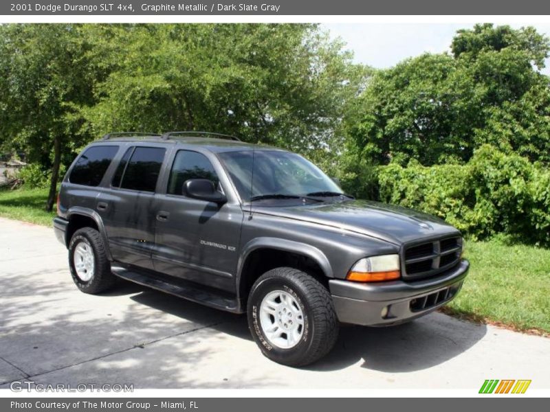 Graphite Metallic / Dark Slate Gray 2001 Dodge Durango SLT 4x4