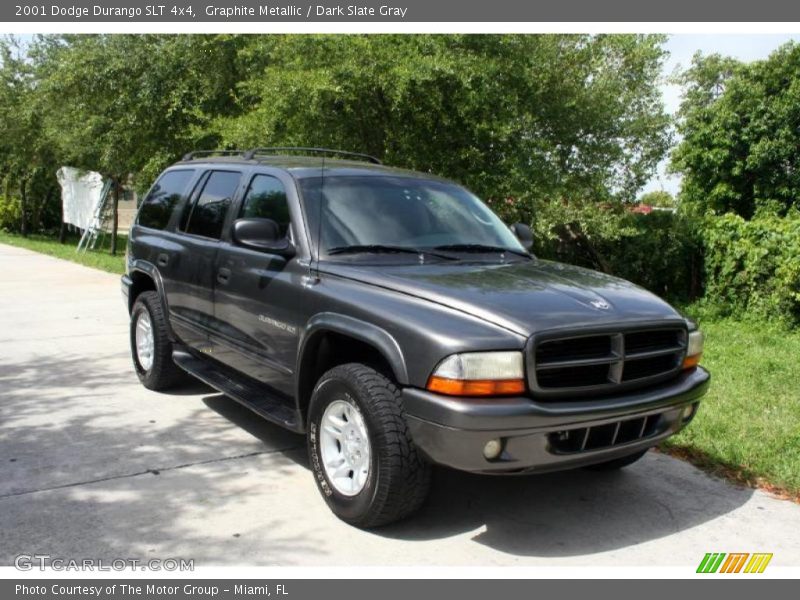 Graphite Metallic / Dark Slate Gray 2001 Dodge Durango SLT 4x4