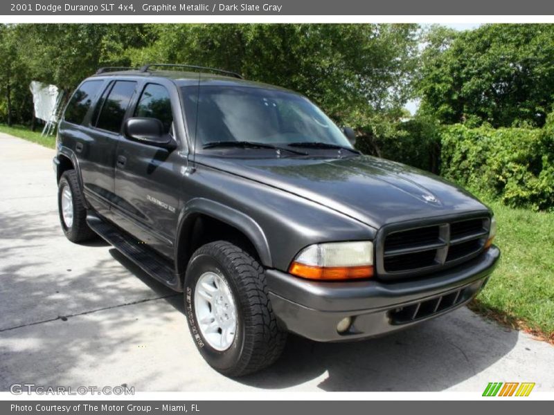 Graphite Metallic / Dark Slate Gray 2001 Dodge Durango SLT 4x4