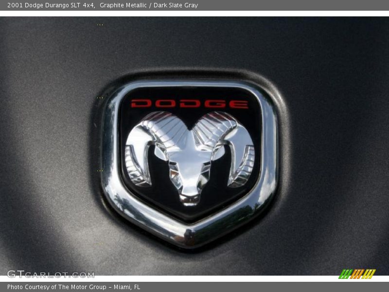 Graphite Metallic / Dark Slate Gray 2001 Dodge Durango SLT 4x4