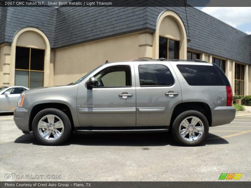 Silver Birch Metallic / Light Titanium 2007 GMC Yukon SLT