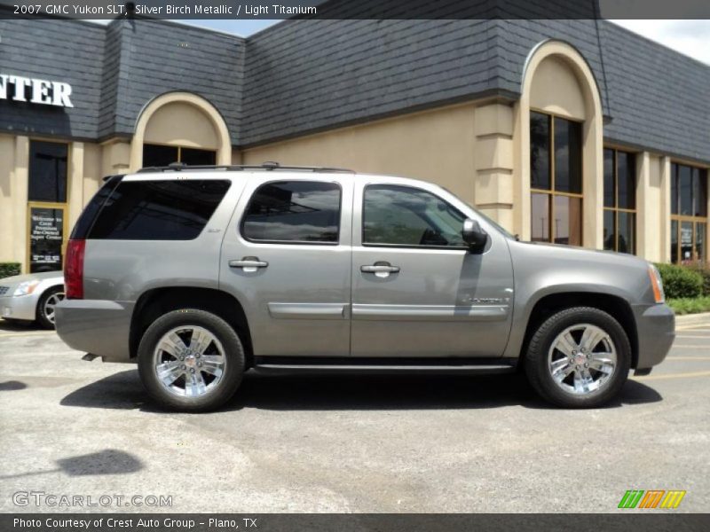 Silver Birch Metallic / Light Titanium 2007 GMC Yukon SLT