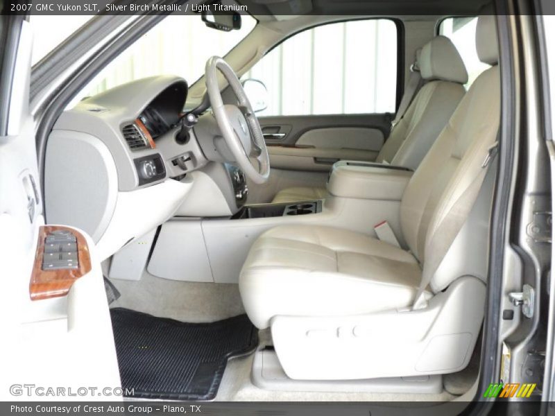 Silver Birch Metallic / Light Titanium 2007 GMC Yukon SLT