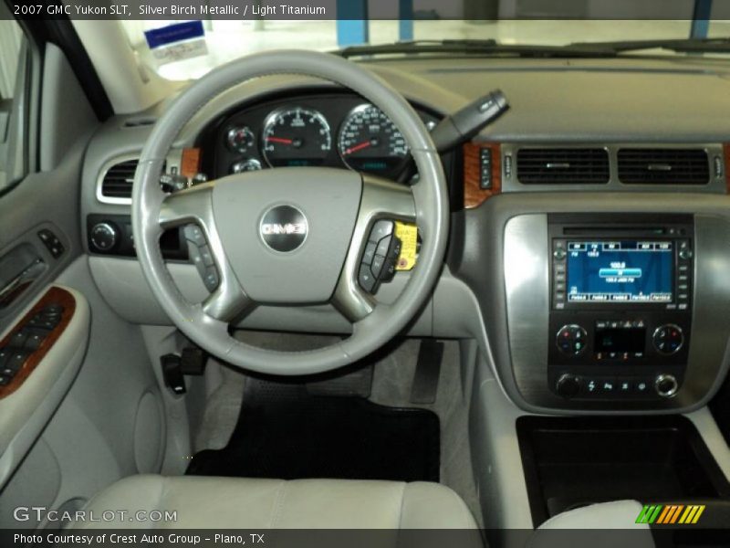 Silver Birch Metallic / Light Titanium 2007 GMC Yukon SLT