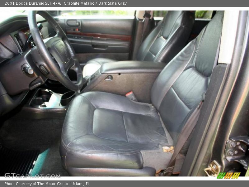 Graphite Metallic / Dark Slate Gray 2001 Dodge Durango SLT 4x4