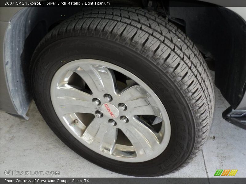 Silver Birch Metallic / Light Titanium 2007 GMC Yukon SLT