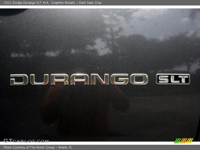 Graphite Metallic / Dark Slate Gray 2001 Dodge Durango SLT 4x4