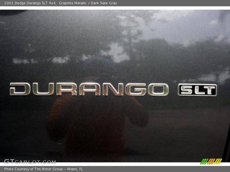 Graphite Metallic / Dark Slate Gray 2001 Dodge Durango SLT 4x4