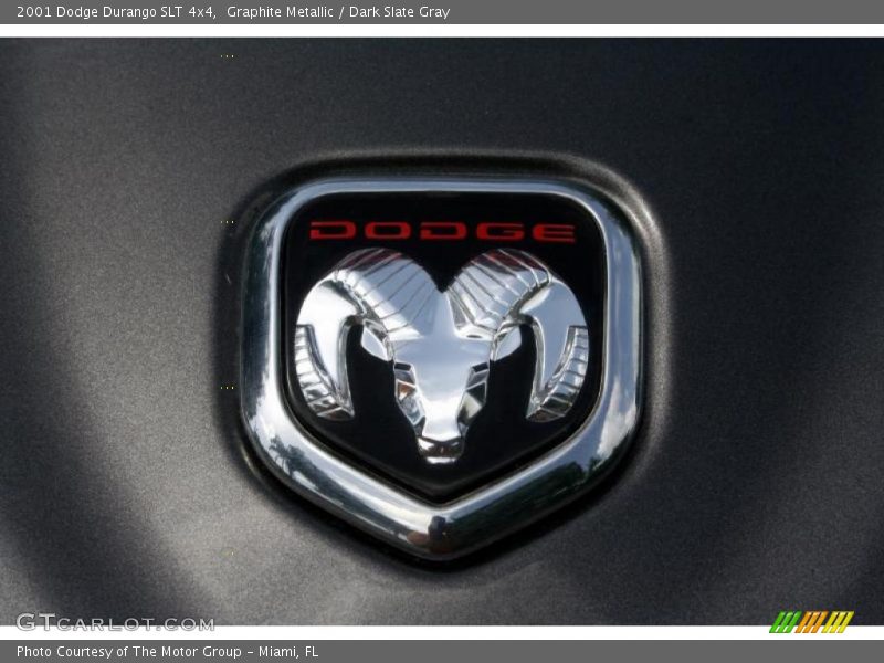 Graphite Metallic / Dark Slate Gray 2001 Dodge Durango SLT 4x4