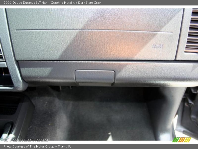 Graphite Metallic / Dark Slate Gray 2001 Dodge Durango SLT 4x4