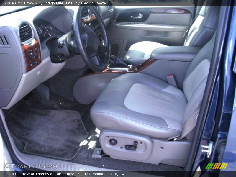 Indigo Blue Metallic / Medium Pewter 2004 GMC Envoy SLT