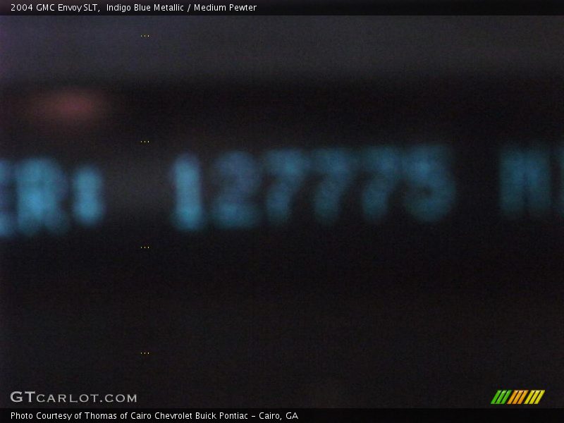Indigo Blue Metallic / Medium Pewter 2004 GMC Envoy SLT