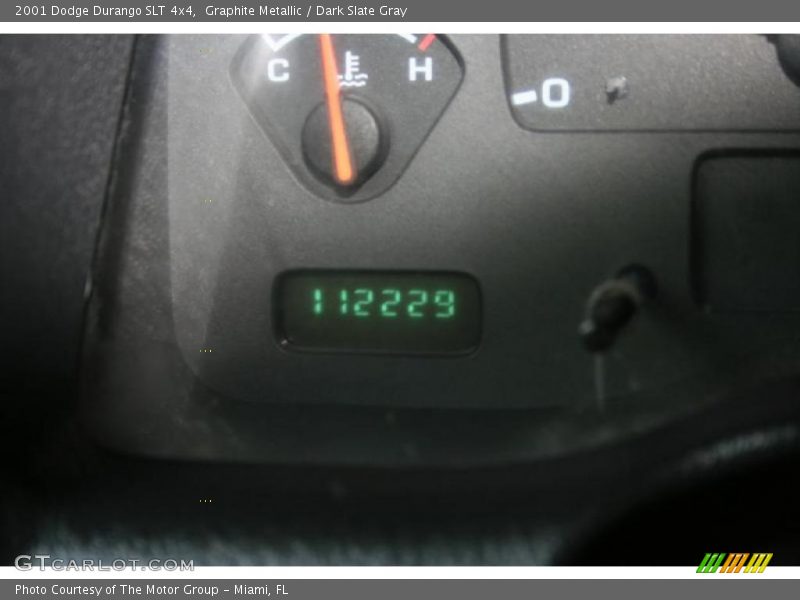 Graphite Metallic / Dark Slate Gray 2001 Dodge Durango SLT 4x4