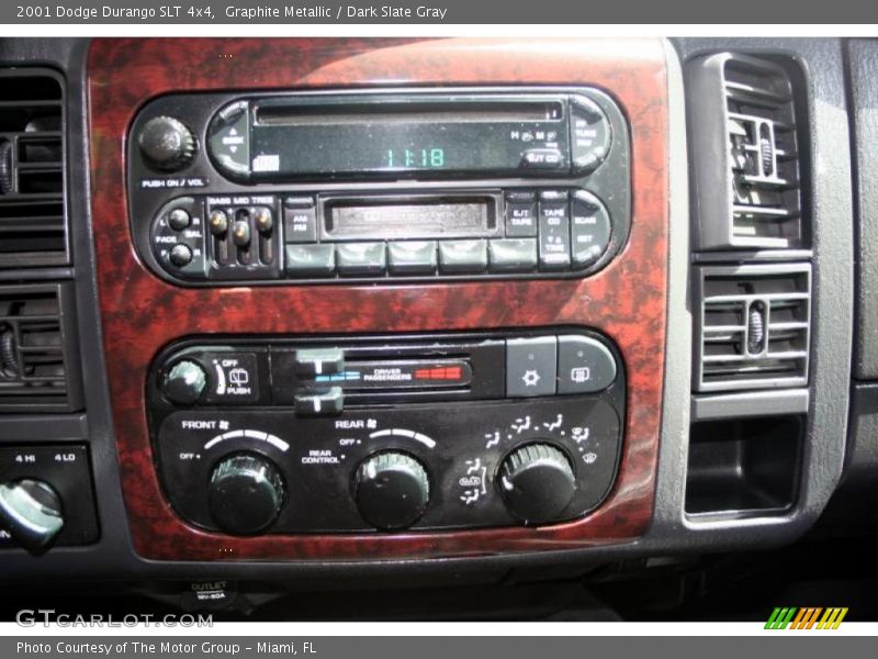 Graphite Metallic / Dark Slate Gray 2001 Dodge Durango SLT 4x4