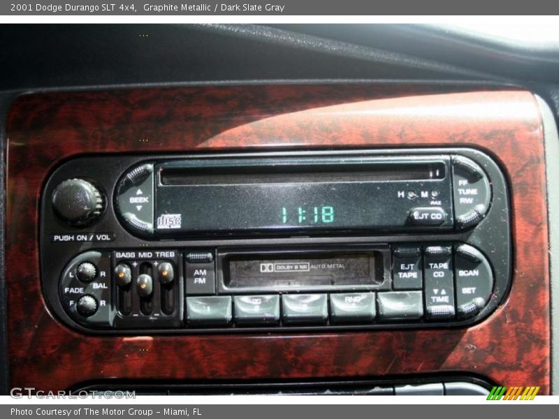 Graphite Metallic / Dark Slate Gray 2001 Dodge Durango SLT 4x4