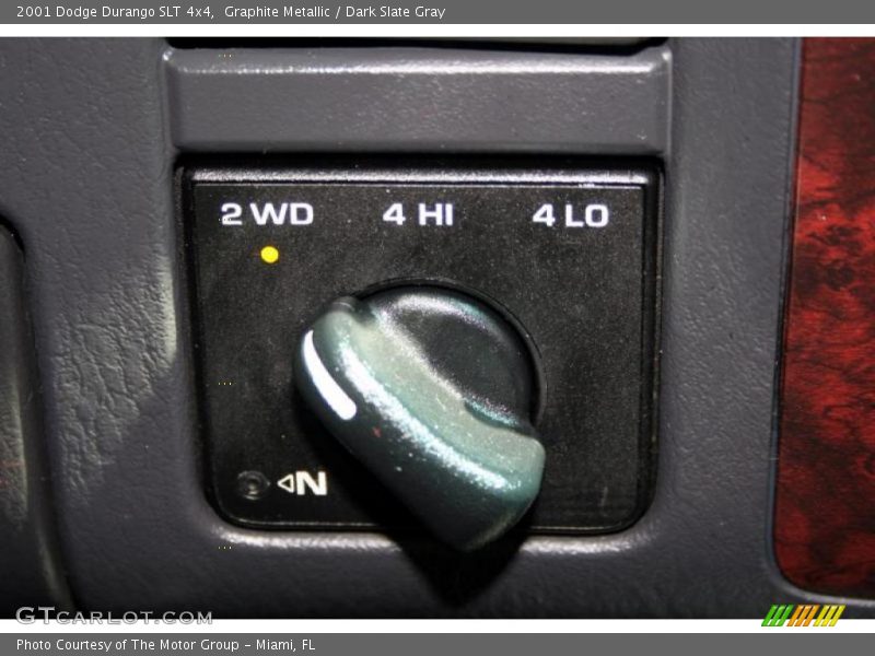 Graphite Metallic / Dark Slate Gray 2001 Dodge Durango SLT 4x4