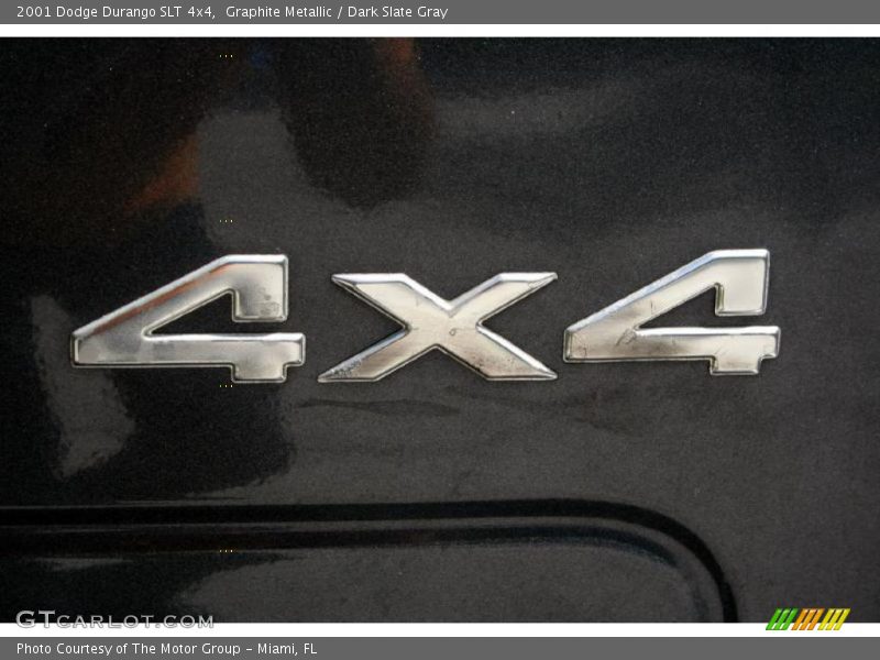 Graphite Metallic / Dark Slate Gray 2001 Dodge Durango SLT 4x4
