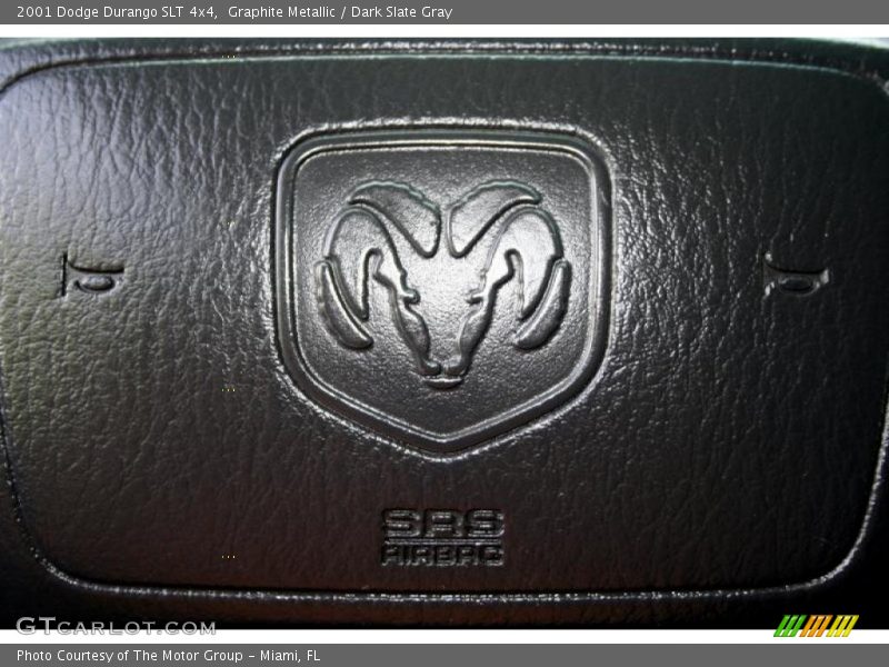 Graphite Metallic / Dark Slate Gray 2001 Dodge Durango SLT 4x4