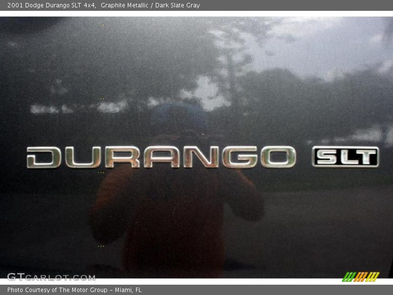 Graphite Metallic / Dark Slate Gray 2001 Dodge Durango SLT 4x4
