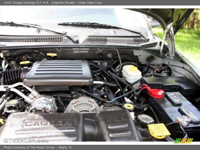 Graphite Metallic / Dark Slate Gray 2001 Dodge Durango SLT 4x4