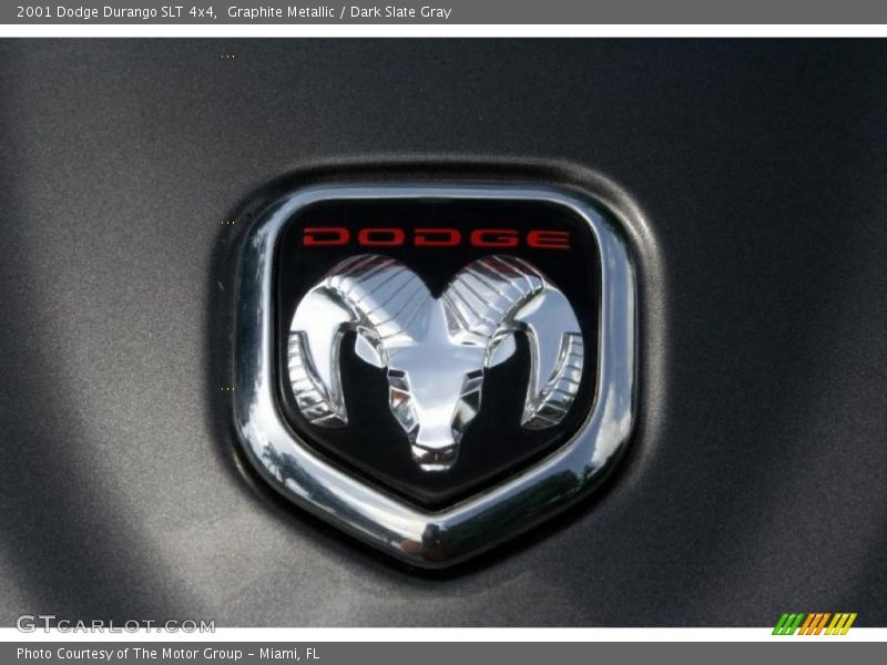 Graphite Metallic / Dark Slate Gray 2001 Dodge Durango SLT 4x4