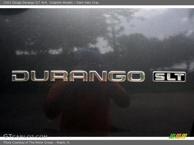 Graphite Metallic / Dark Slate Gray 2001 Dodge Durango SLT 4x4