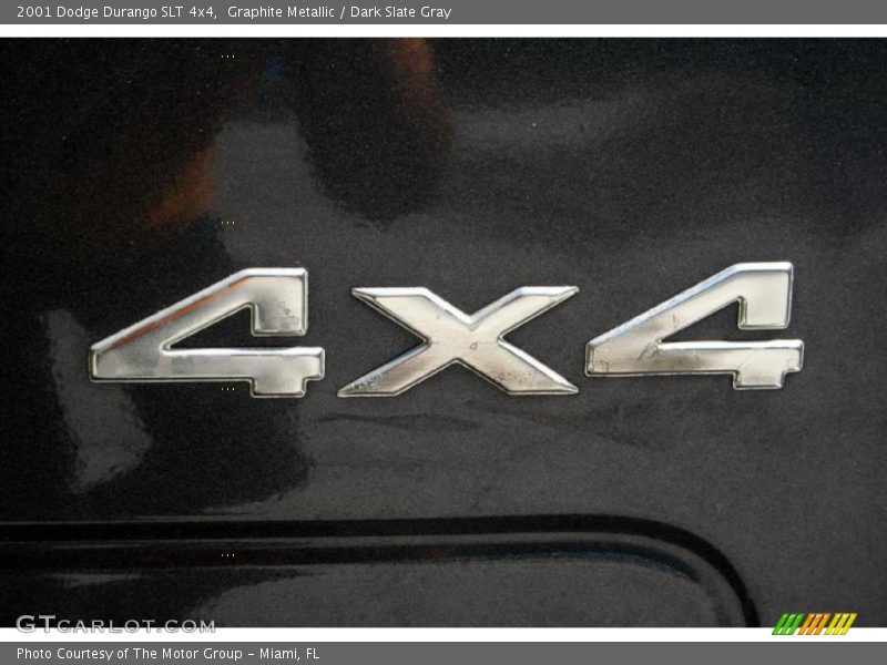 Graphite Metallic / Dark Slate Gray 2001 Dodge Durango SLT 4x4