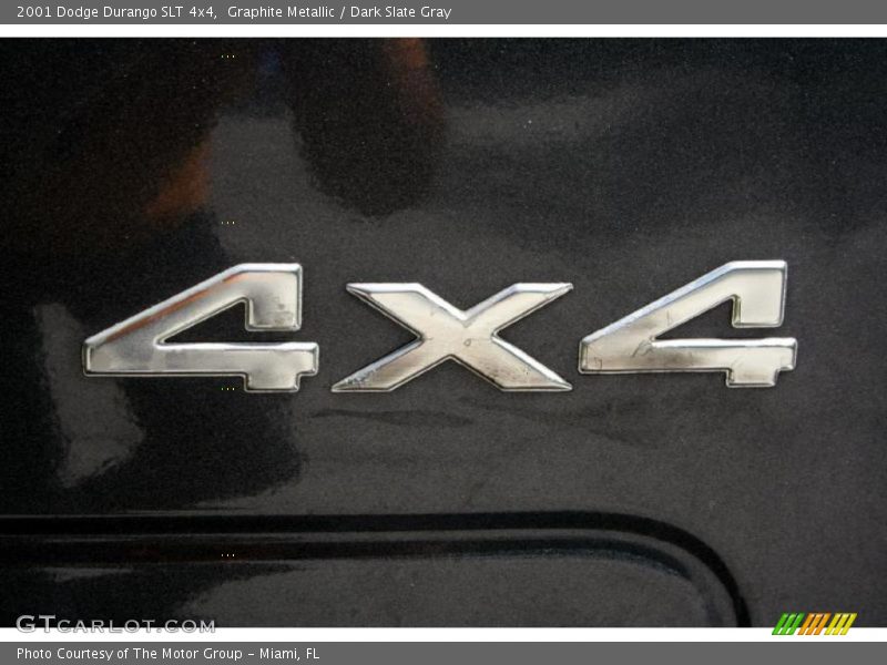 Graphite Metallic / Dark Slate Gray 2001 Dodge Durango SLT 4x4