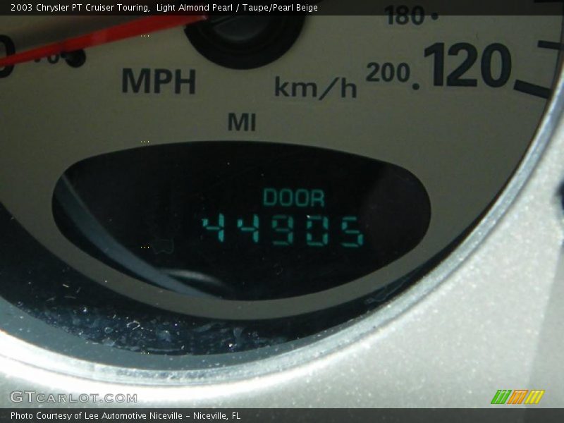 Light Almond Pearl / Taupe/Pearl Beige 2003 Chrysler PT Cruiser Touring