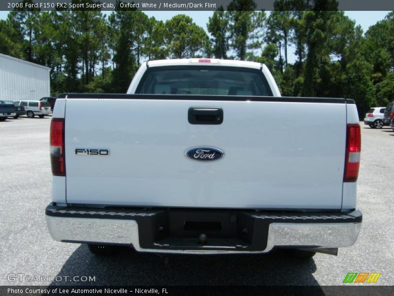 Oxford White / Medium/Dark Flint 2008 Ford F150 FX2 Sport SuperCab