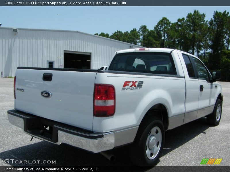 Oxford White / Medium/Dark Flint 2008 Ford F150 FX2 Sport SuperCab
