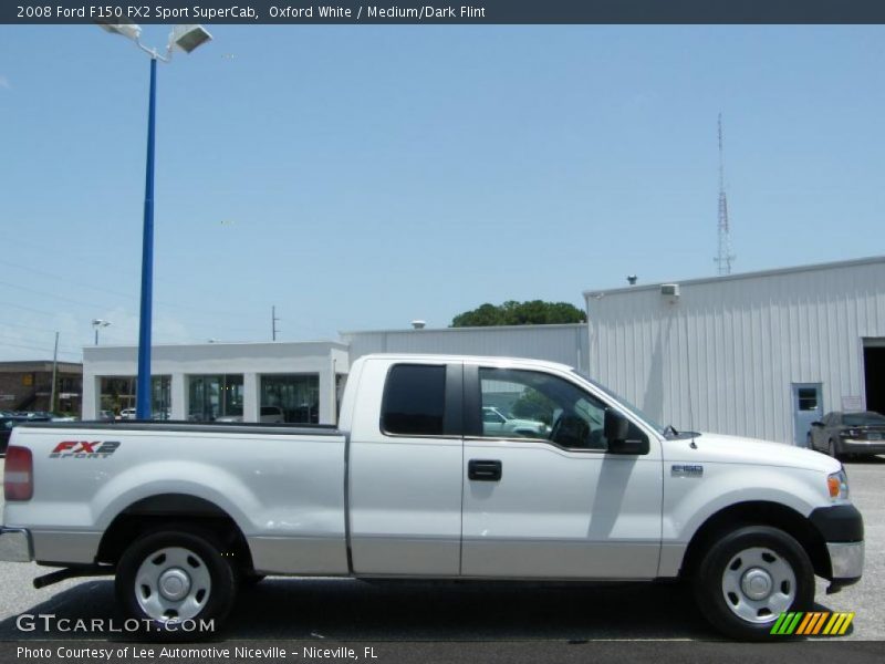 Oxford White / Medium/Dark Flint 2008 Ford F150 FX2 Sport SuperCab