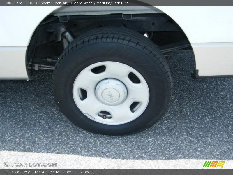 Oxford White / Medium/Dark Flint 2008 Ford F150 FX2 Sport SuperCab