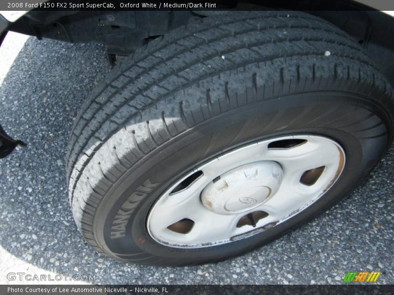 Oxford White / Medium/Dark Flint 2008 Ford F150 FX2 Sport SuperCab