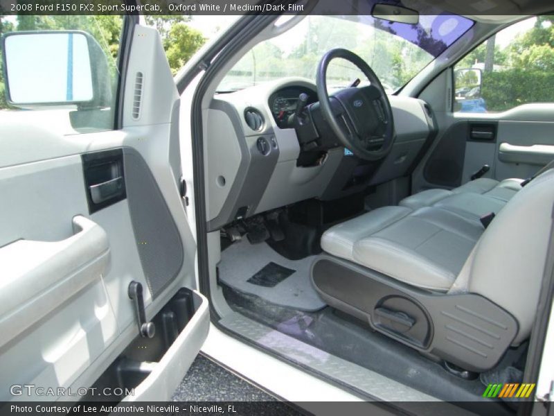 Oxford White / Medium/Dark Flint 2008 Ford F150 FX2 Sport SuperCab
