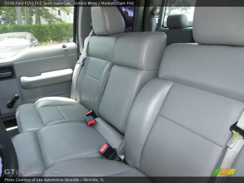 Oxford White / Medium/Dark Flint 2008 Ford F150 FX2 Sport SuperCab