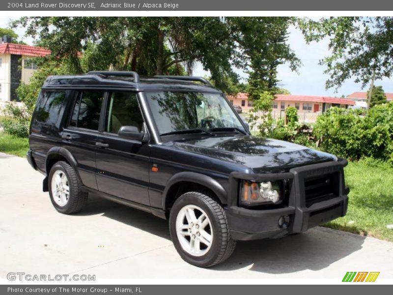 Adriatic Blue / Alpaca Beige 2004 Land Rover Discovery SE