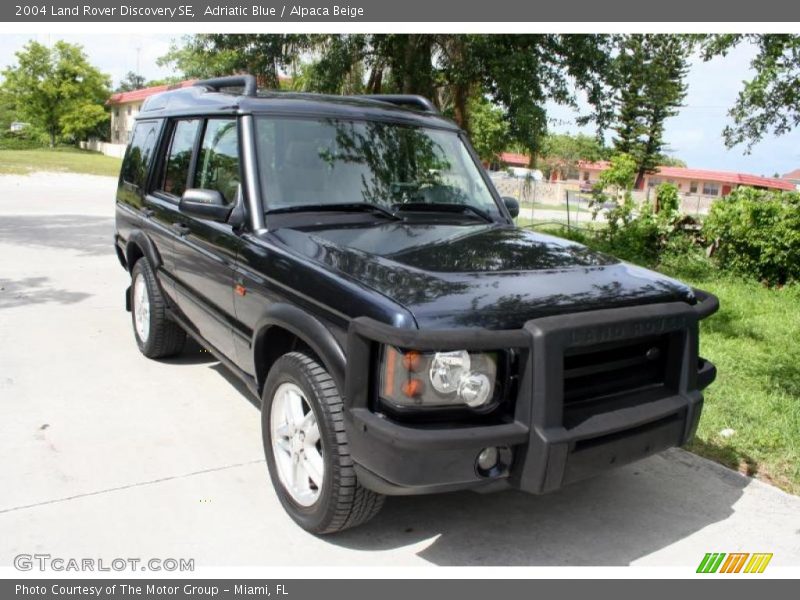 Adriatic Blue / Alpaca Beige 2004 Land Rover Discovery SE