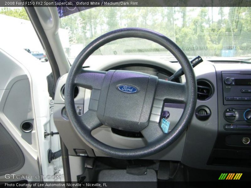Oxford White / Medium/Dark Flint 2008 Ford F150 FX2 Sport SuperCab