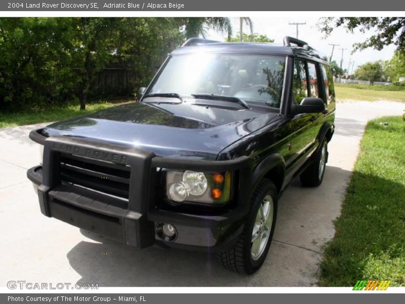 Adriatic Blue / Alpaca Beige 2004 Land Rover Discovery SE