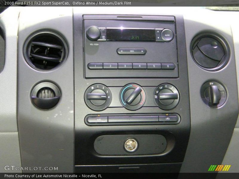 Oxford White / Medium/Dark Flint 2008 Ford F150 FX2 Sport SuperCab