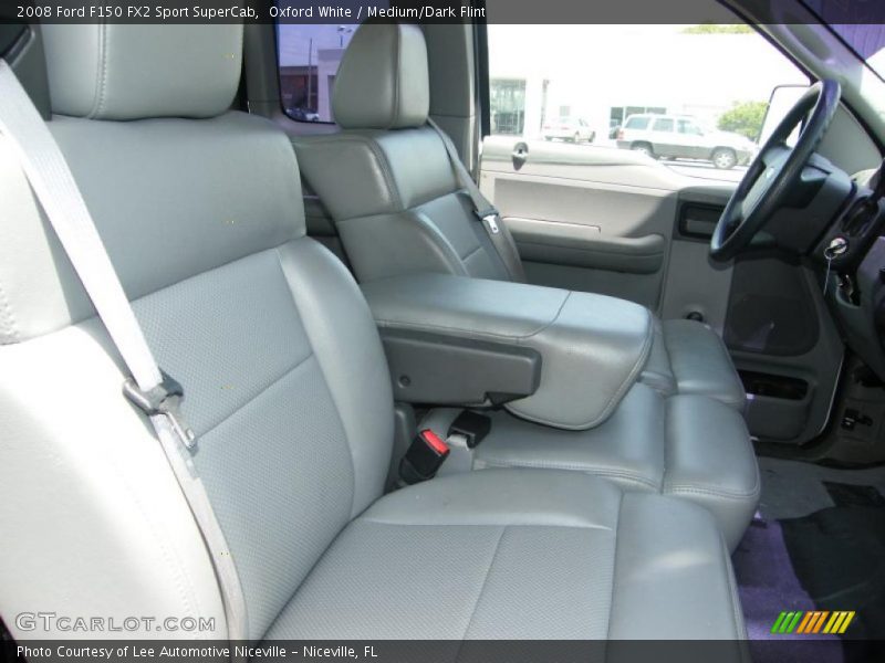 Oxford White / Medium/Dark Flint 2008 Ford F150 FX2 Sport SuperCab