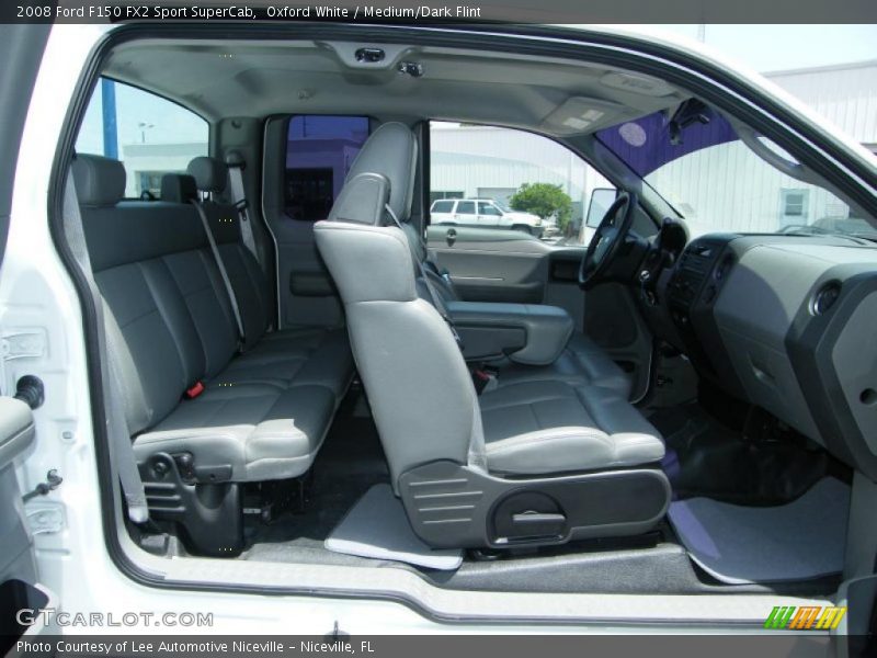 Oxford White / Medium/Dark Flint 2008 Ford F150 FX2 Sport SuperCab
