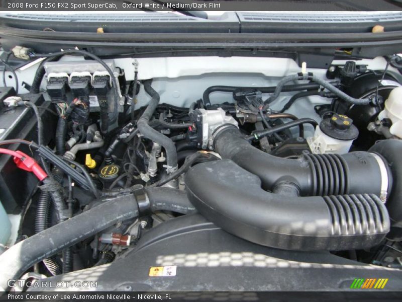 Oxford White / Medium/Dark Flint 2008 Ford F150 FX2 Sport SuperCab
