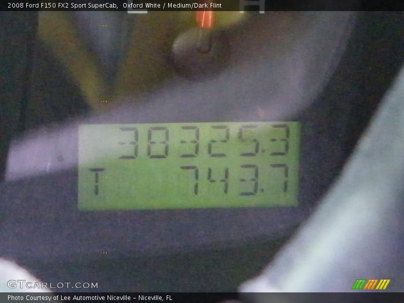 Oxford White / Medium/Dark Flint 2008 Ford F150 FX2 Sport SuperCab