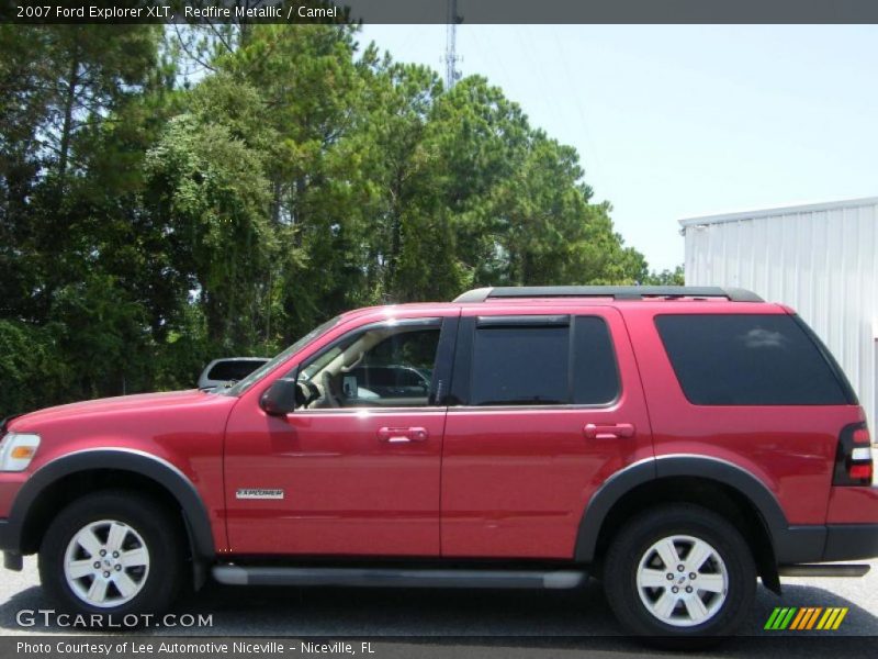 Redfire Metallic / Camel 2007 Ford Explorer XLT