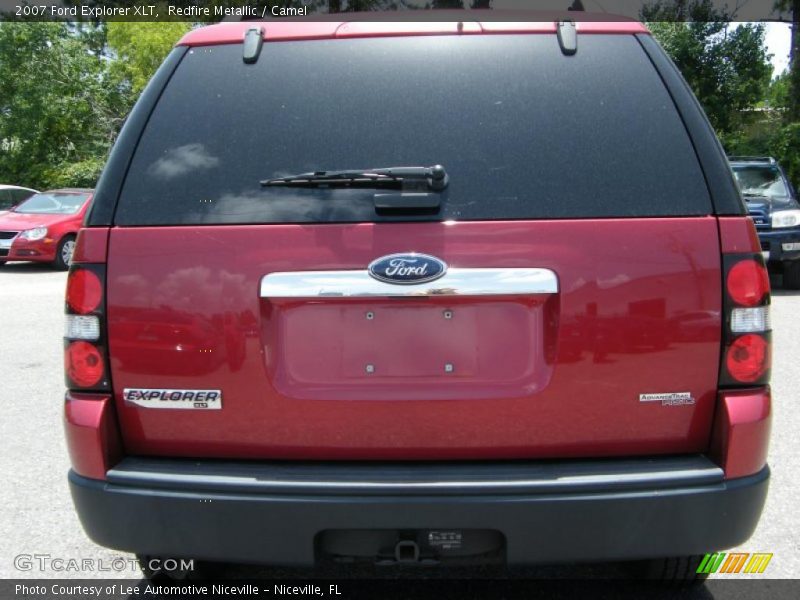 Redfire Metallic / Camel 2007 Ford Explorer XLT