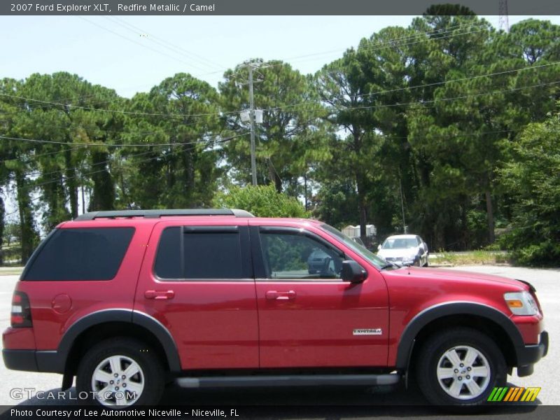 Redfire Metallic / Camel 2007 Ford Explorer XLT