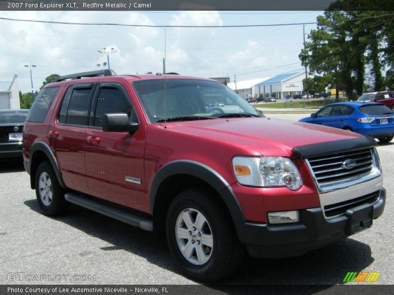 Redfire Metallic / Camel 2007 Ford Explorer XLT